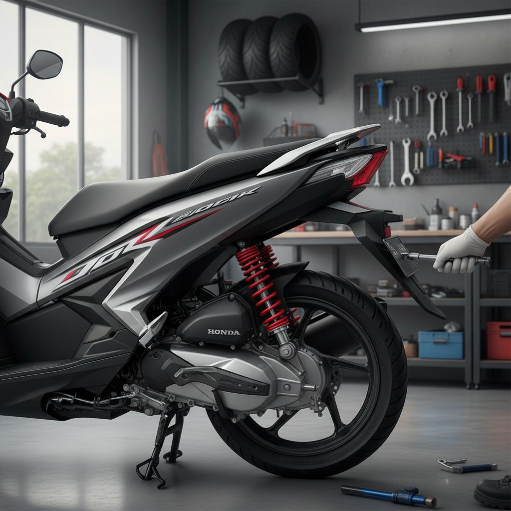 Shockbreaker Belakang Honda Beat: Kunci Utama Nyaman Berkendara