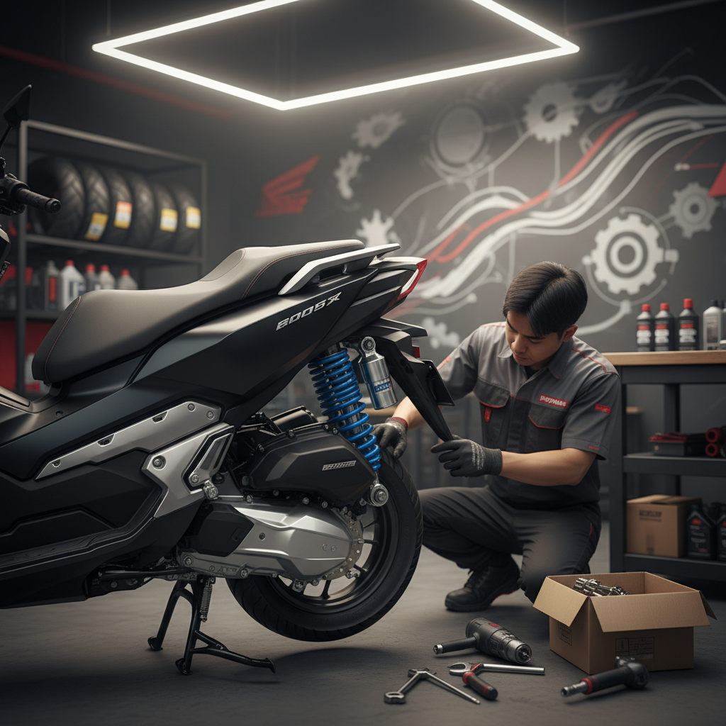 Upgrade Shockbreaker ADV 160: Nyaman Touring Jauh Tanpa Pegal