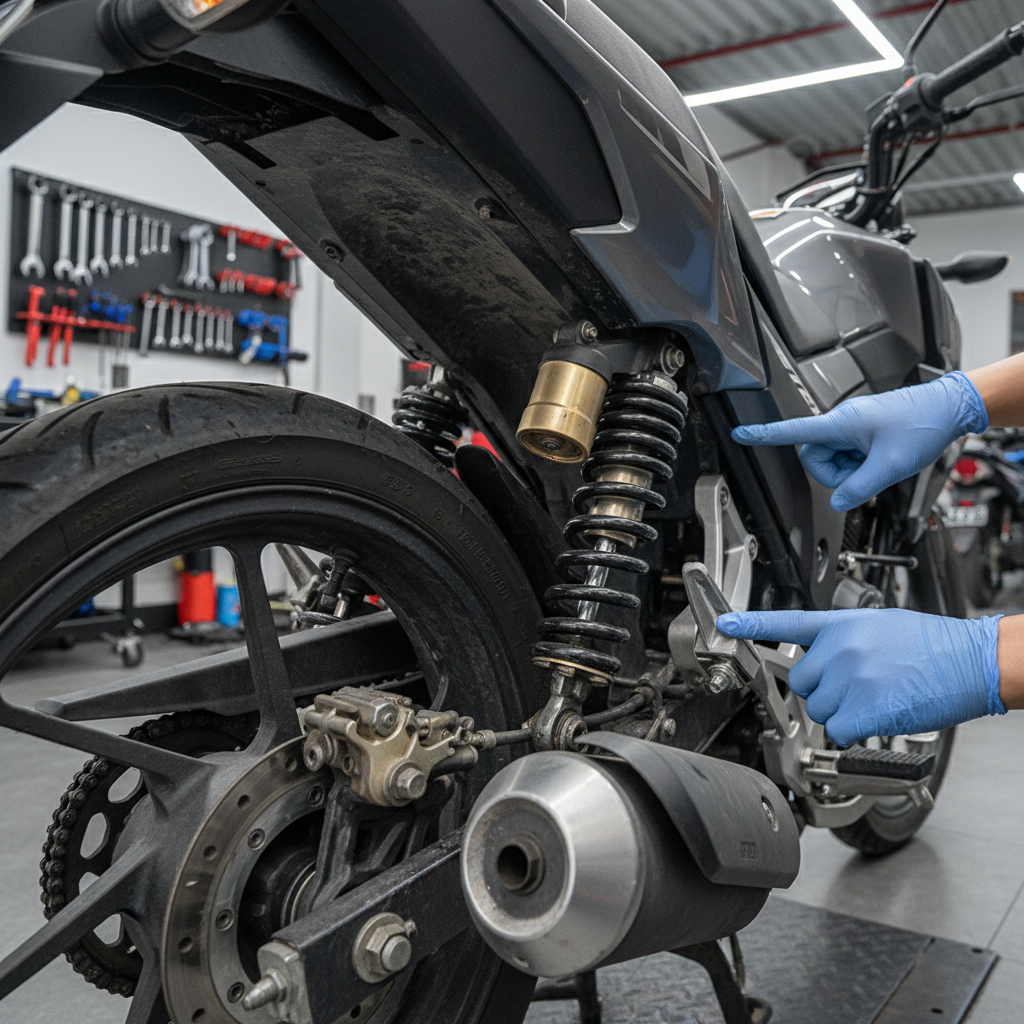 Shockbreaker CB150 Verza Ambles? Kenali Tanda Minta Ganti
