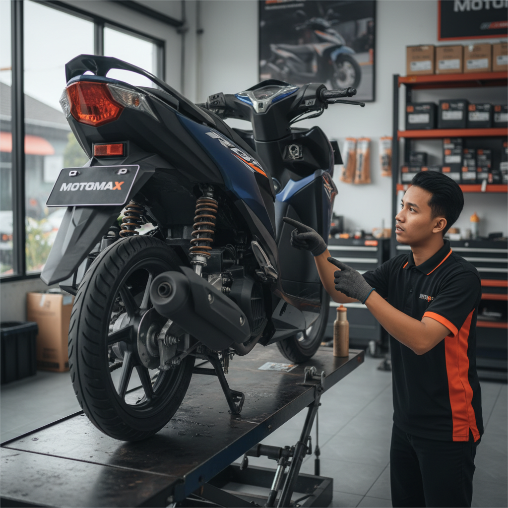 Shockbreaker Honda Click Lemah: Kenapa Handling Motor Jadi Tidak Stabil?