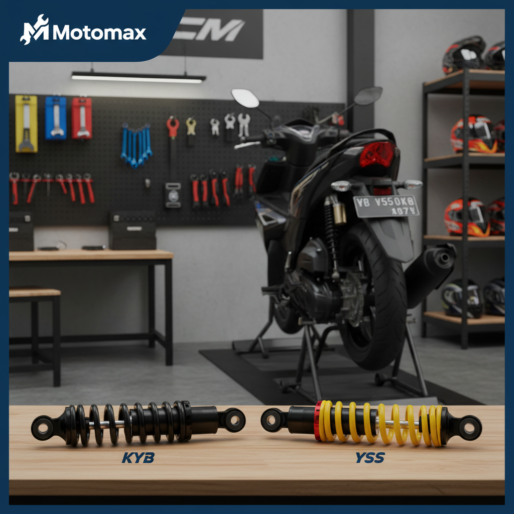 KYB vs YSS untuk Yamaha Gear: Mana Shockbreaker Paling Pas?