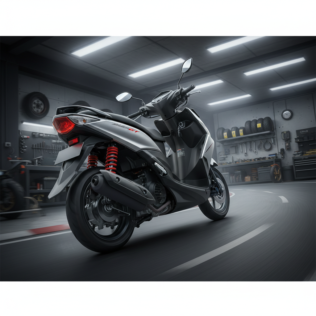 Shockbreaker Mio GT Keras atau Loyo? Rasakan Bedanya Saat Bermanuver