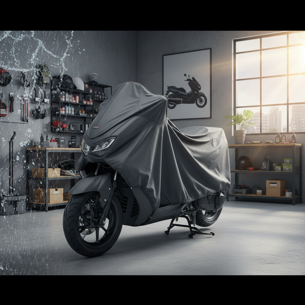 Cover Motor Yamaha NMax: Lindungi dari Panas dan Hujan Ekstrem