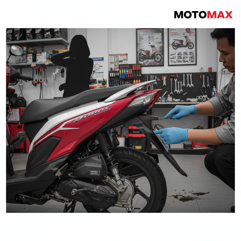 Shockbreaker Honda Beat Pop Lemah: Bikin Penumpang Cepat Pegal?