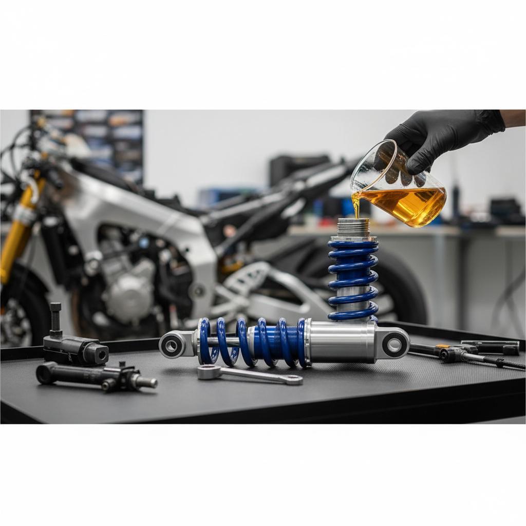 Pilih Oli Shockbreaker F1Z R: Pengaruhnya pada Kekerasan dan Rebound