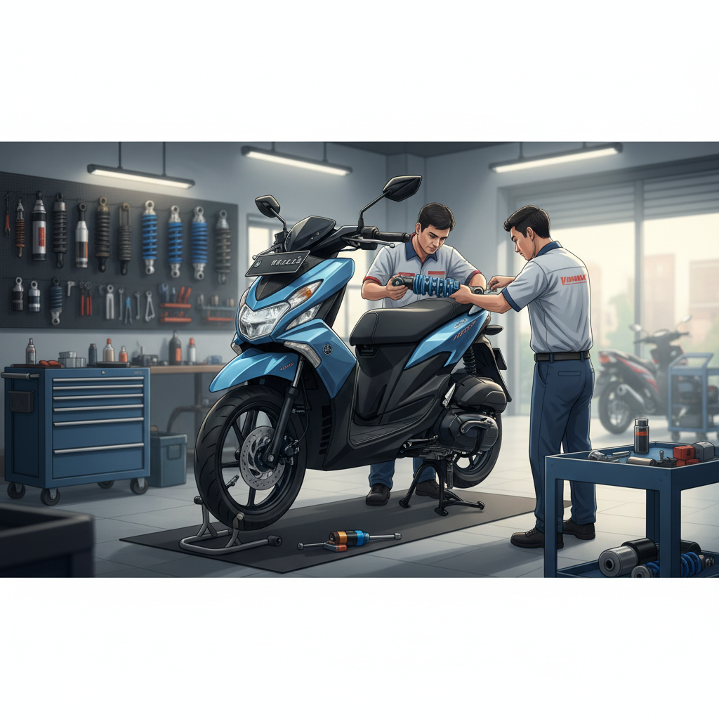 Ganti Shockbreaker Aftermarket Yamaha Freego: Garansi Hilang atau Aman?