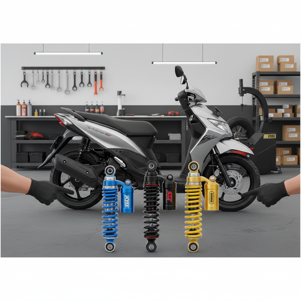 KYB, YSS, atau Ohlins: Shockbreaker Mio Smile Mana Paling Pas?