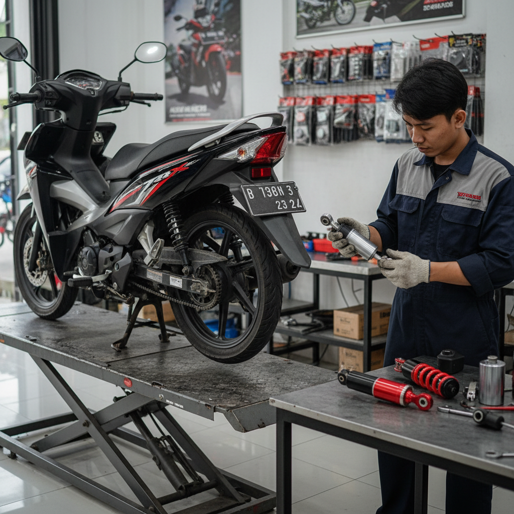 Shockbreaker Honda Supra X 125R Tidak Sesuai Spek: Bahaya & Solusinya