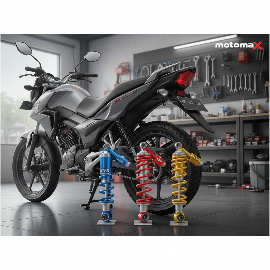 KYB, YSS, atau Gazi: Shockbreaker Honda Verza 150 Mana Paling Pas?