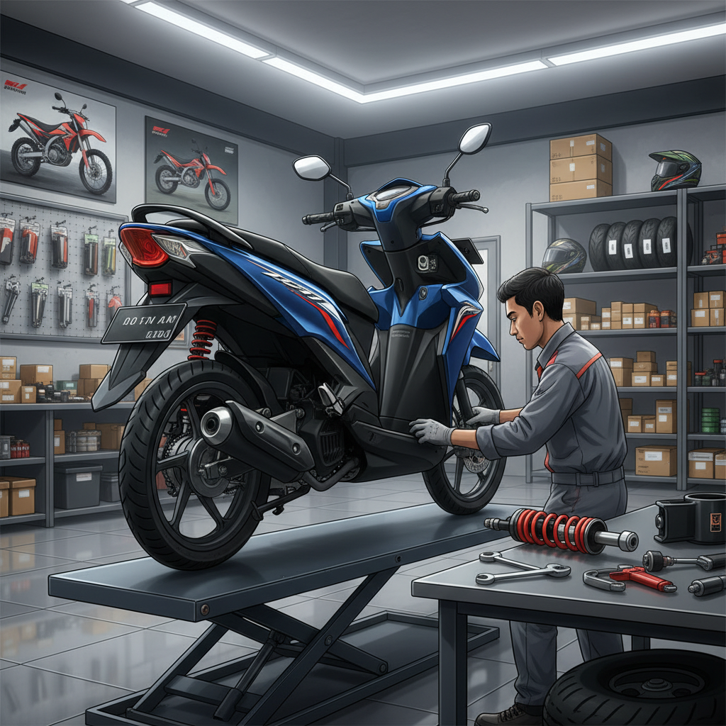 Ganti Shockbreaker Aftermarket Honda Beat Fi: Garansi Hilang atau Aman?