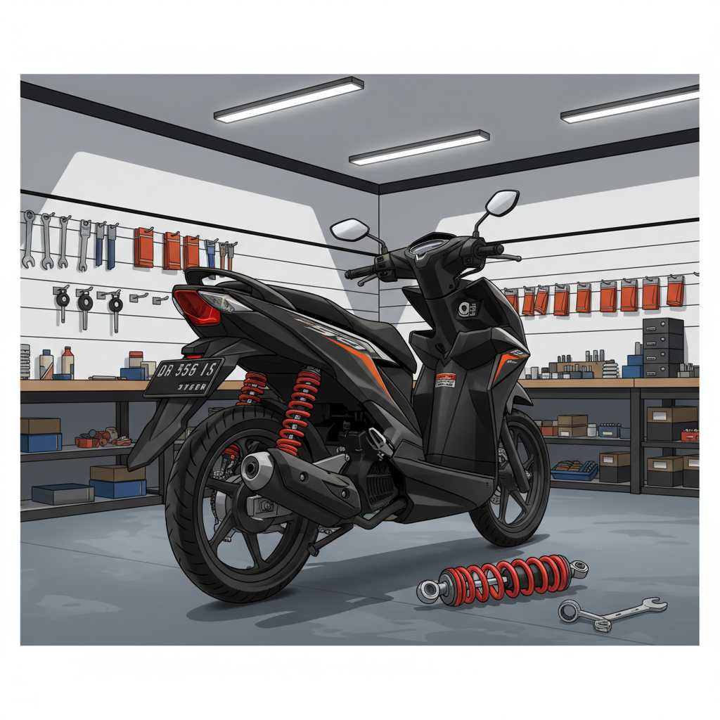 Shockbreaker Aftermarket Honda Beat Street: Bahaya Jika Tidak Sesuai Spek