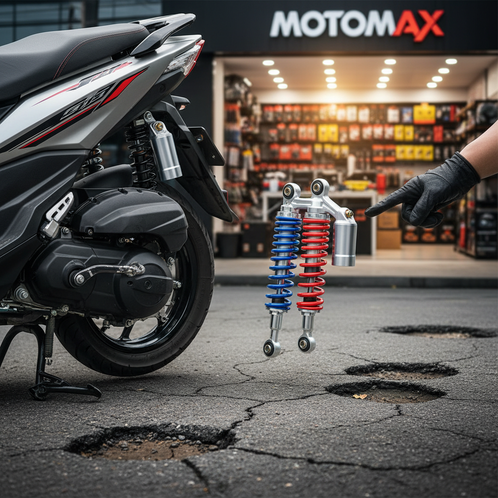 Shockbreaker Yamaha Mio 125 V5 untuk Jalanan Berlubang: Pilih yang Mana?