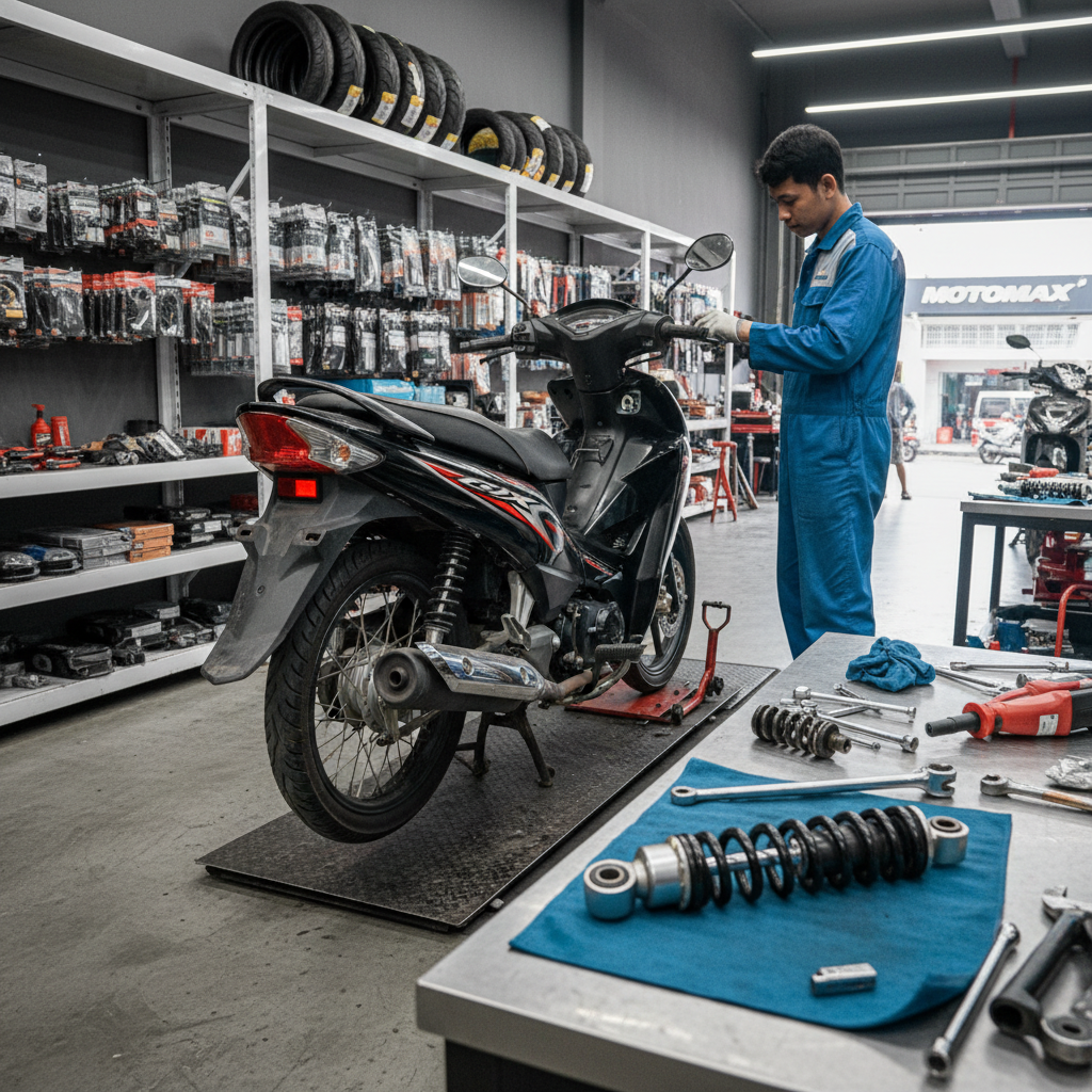 Kenali Tanda Shockbreaker Honda Supra X 125R Minta Diganti, Jangan Tunda!