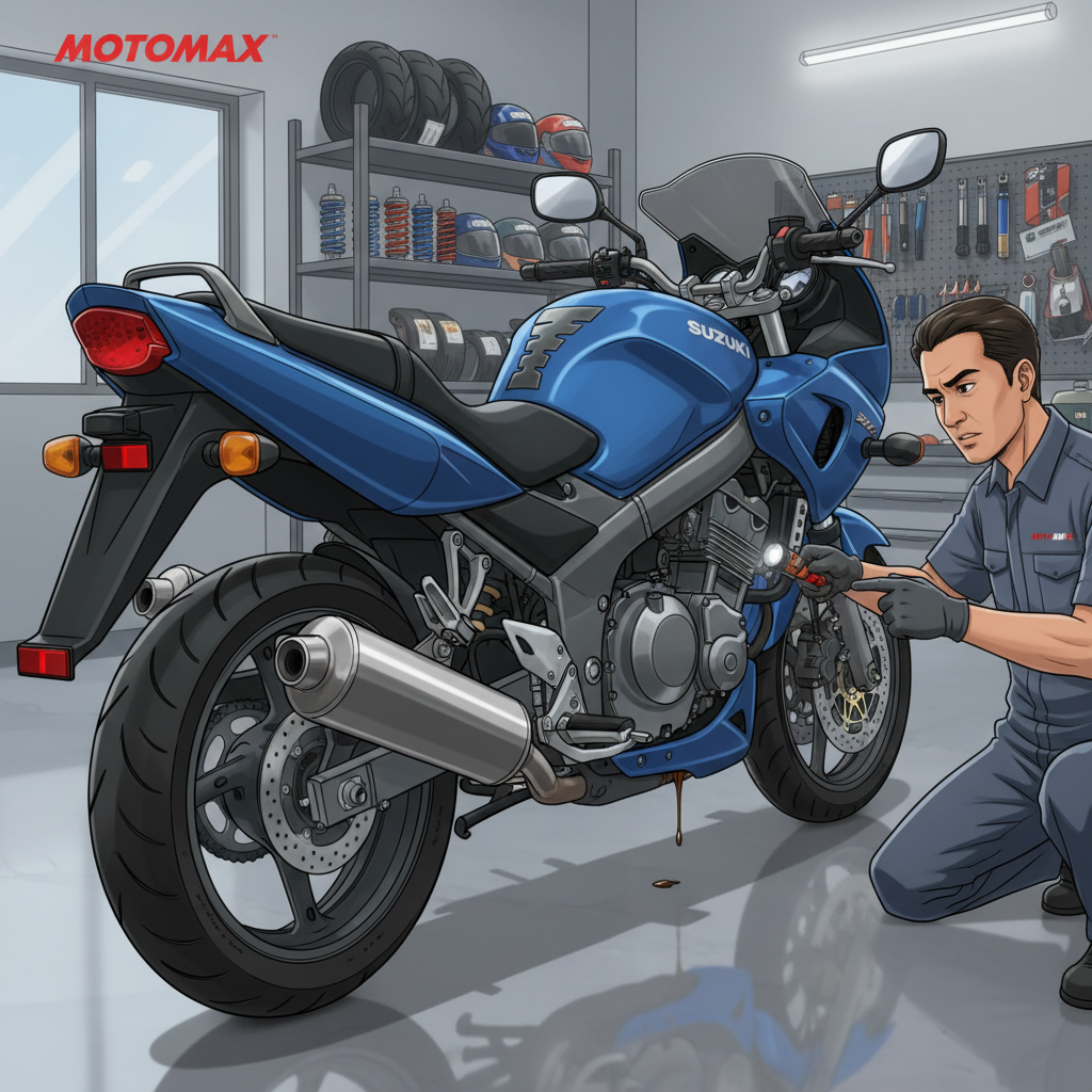Shockbreaker Mati pada Suzuki Thunder: Bahaya yang Mengintai Pengendara
