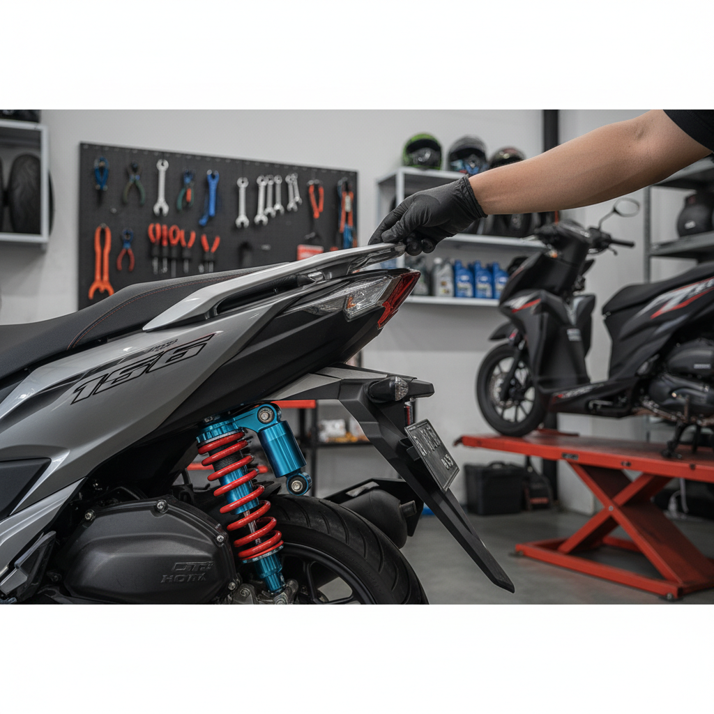 Shockbreaker Vario 160 Terlalu Keras/Empuk: Apa Efeknya ke Handling?