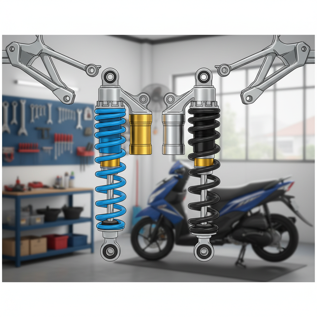 Shockbreaker Yamaha Mio IM3 vs Mio M3: Apa Bedanya dan Mana Lebih Unggul?