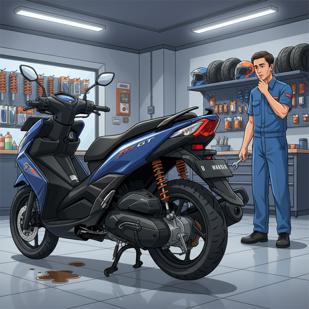 Shockbreaker Mio GT Mati Total: Bahaya Hilangnya Kendali di Jalan