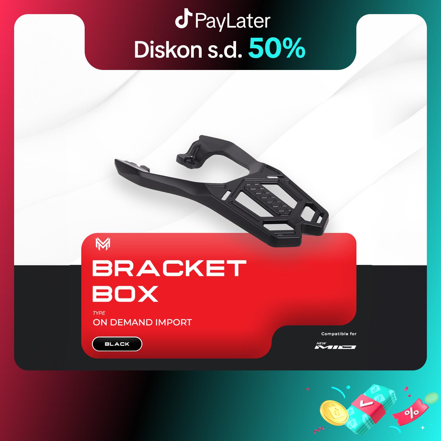 BREKET / BRACKET BOX ON DEMAND AXIRON YAMAHA MIO 125 V5
