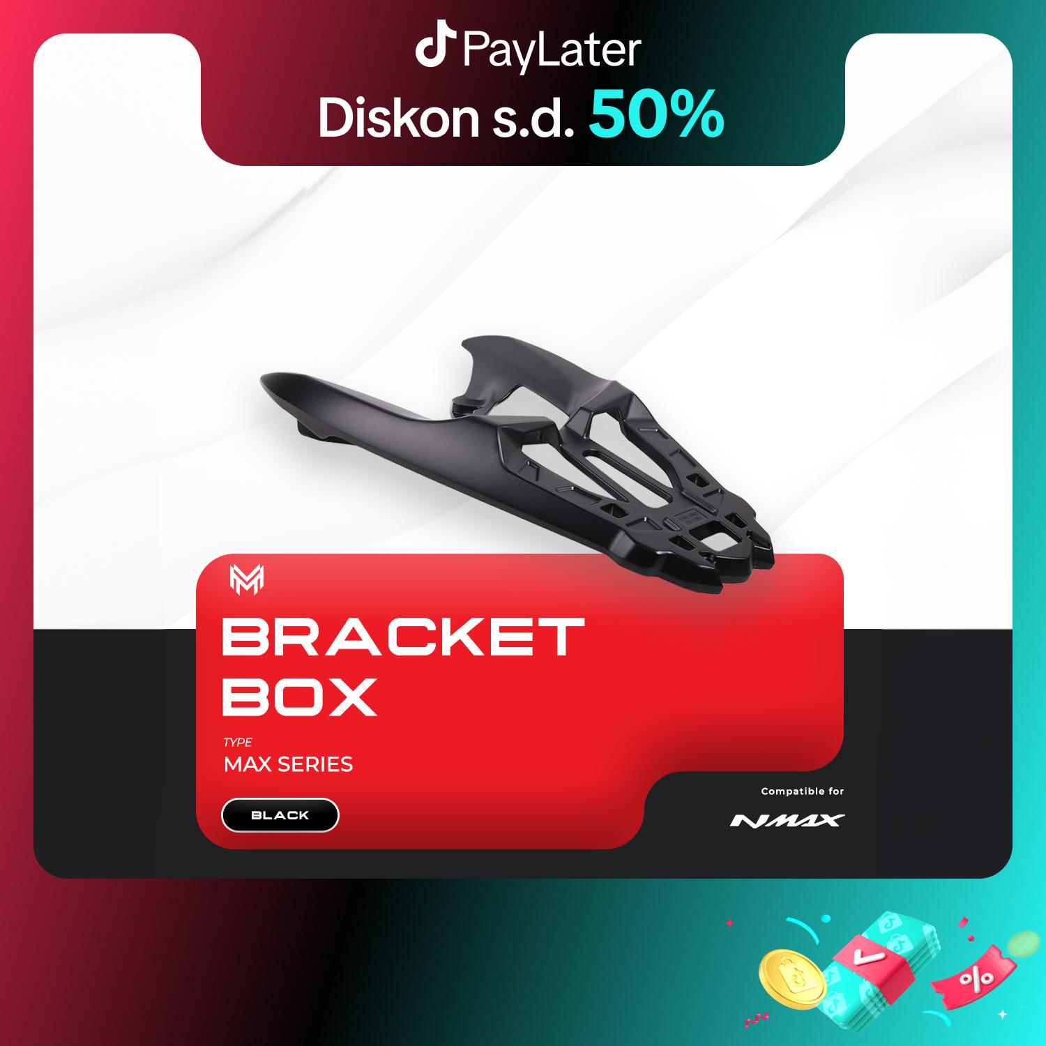 BREKET / BRACKET BOX ON DEMAND YAMAHA NMAX 155 2020 Motor Motorcycle